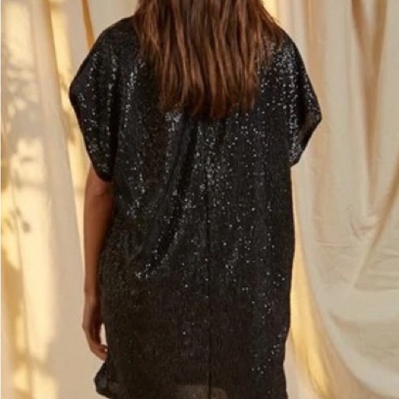 Gliter Black Dress - Picture 3 of 5